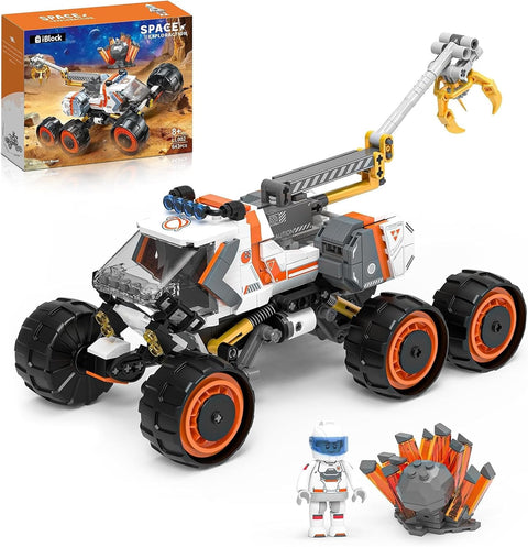 Space Explorer Rover Building Block Sets, City Space Vehicles Toys, 643PCS