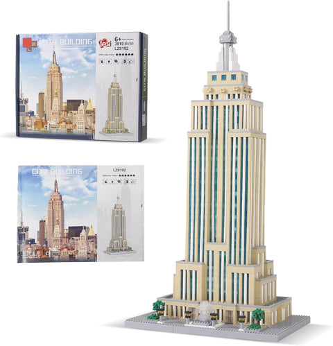 3819PCS New york Empire State Micro Mini Building Blocks toys Sets