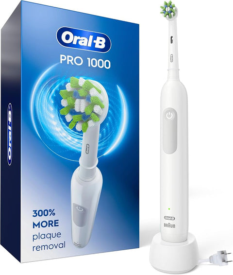 Oral-B Pro 1000 Rechargeable Electric Toothbrush, White