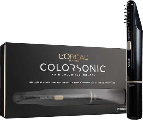 L'Oreal Paris Colorsonic Permanent Hair Dye Coloring Device for Root Touch Up, All Over Color, and Gray Coverage, Mistake-Free Application (Hair Color Cartridge Sold Separately)