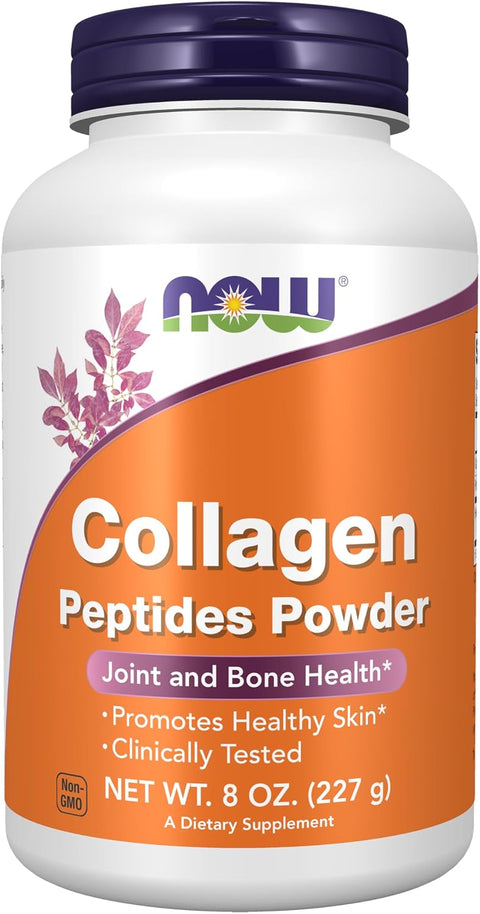 Now Supplements, Collagen Peptides Powder, Joint and Bone Health*, 8 oz