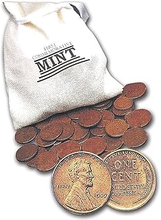 1 Full Pound of Wheat Pennies Assortment - 148 Unsearched Coins