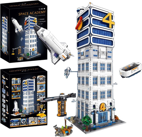Four Heroes Tower - Blocks Set,6135 PCS 71cm Tall Skyscraper for Adult