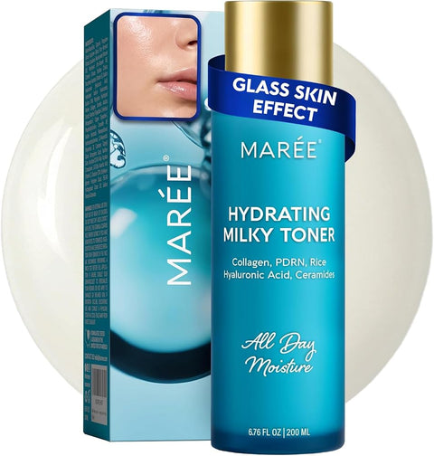 Maree Hydrating Milky Toner for Face - Rice Toner for Face Korean Skin Care - Personal Care