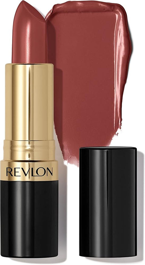Revlon Super Lustrous Lipstick, Creamy Formula For Soft, Fuller-Looking Lips, Moisturized Feel, 760 Desert Escape, 0.15 oz