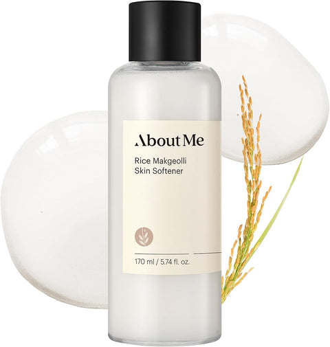 About Me Korean Milky Rice Toner, Makgeolli Ferment, 5.74 fl oz - Personal Care