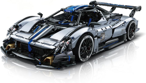 1:8 Supercar Car Building Block Set for Adults, 3526PCS Large Size Sports Construction Sets 23Inch Technical Racing Car Model Kit Toy for Boys&Car Enthusiasts
