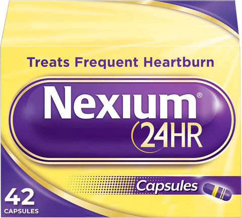 Nexium 24HR Acid Reducer Heartburn Relief Capsules, 42 Count