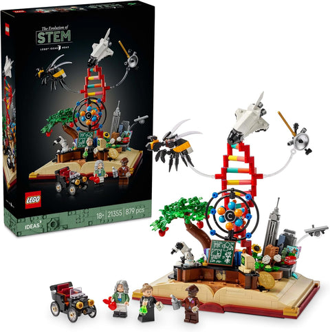 LEGO Ideas Evolution of STEM 21355 Toy Men Women