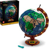 LEGO Ideas The Globe Building Set, Build and Display Model for Adults, Home Decor Gift for People with a Passion for Travel, Geography and Arts, 21332