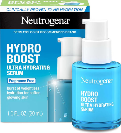 Neutrogena Hydro Boost Ultra Hydrating Serum, Fragrance-Free, 1 fl oz - Personal Care