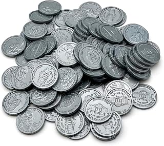Teacher Created Resources Play Money: Nickels (TCR20654)