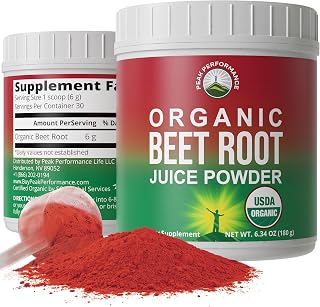 Organic Beet Root Powder. Ultra High Purity Super Food Beets Juice Powder