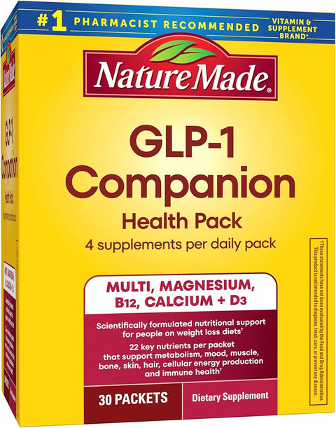 Nature Made GLP-1 Companion Health Pack, 30 Count - Personal Care