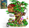 Lumibricks Jungle Treehouse, Lighting Building Set, Rainforest Adventure