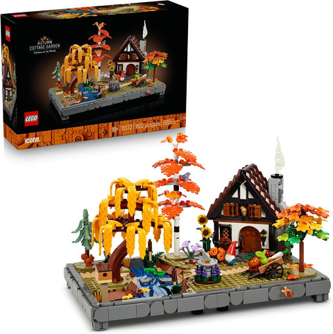 LEGO Icons Autumn Cottage Garden 11372