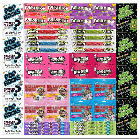 Big TOP DEALS USA Assorted Candy Variety Pack, 48 Individually Wrapped Pieces, Bulk Candy Mix for Parties, Pinatas, Halloween, and Party Favors - Personal Care