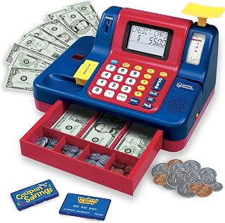 Learning Resources Pretend & Play Teaching Cash Register