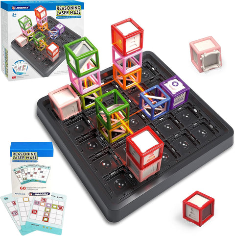 Laser Maze Reasoning Game, STEM Toys Science Kits for Boys Ages 8-13