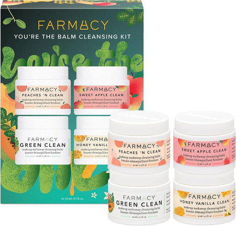 Cleansing Balm Makeup Remover Stick - Balm-to-Milk Cleansing Gel Stick for Travel, Face Cleanser for Dry & Sensitive Skin Types, Removes Makeup, Paraben & Sulfate Free, Vitamin E + Red Algae