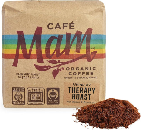 Cafe Mam (1LBS) Organic Therapy Enema Coffee. THE ONLY ENEMA COFFEE recommended by Gerson Institute.