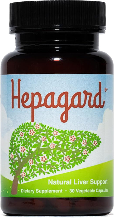 Hepagard Natural Liver Support Supplement with NAC, Vegan, Gluten-Free
