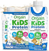 Orgain Organic Kids Dairy 8g Protein Shake, Vanilla, 8.25 oz, 4pk