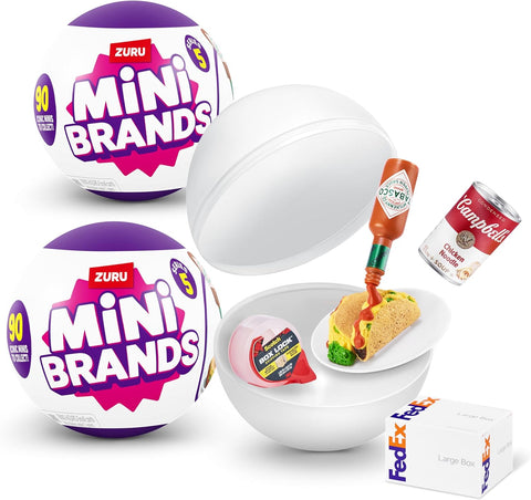 ZURU Mini Brands Series 5 Miniature Collectibles 2 Pack