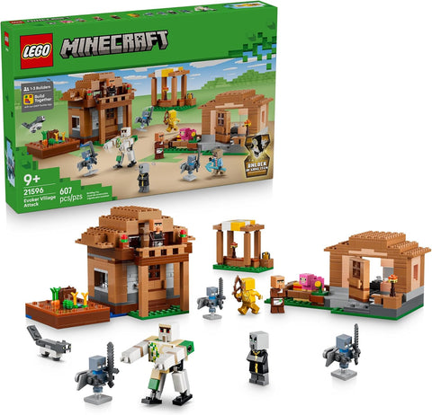 LEGO Minecraft Evoker Village Attack 21596