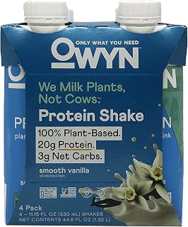 Owyn Smooth Vanilla Plant-Based Protein Shake 4pk, 11.15 FZ