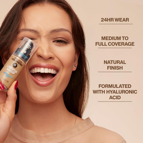 Revlon ColorStay Longwear Liquid Foundation Normal/Dry Skin 390 Rich Maple - () (, , ) (, , ) (, , ) (, , ) (, , ) (, , ) (, , ) (, , ) (1 Fl Oz, 1.02 Fl Oz, Pack Of 1)