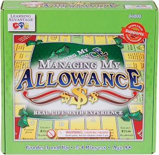 LEARNING ADVANTAGE Managing My Allowance Money Game