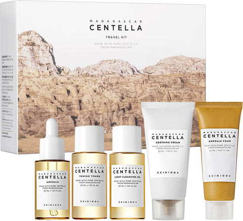 Skin1004 Centella Travel Kit, Korean Skin Care Set of 5, Travel Size - Personal Care