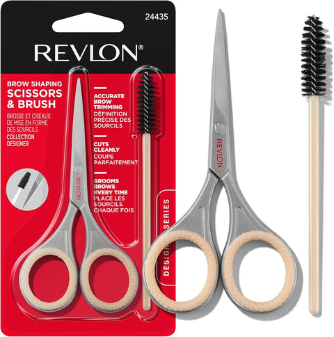 Revlon Designer Series 2-Piece Brow Set with Scissors & Spoolie Brush
