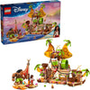 LEGO Disney Moana 2 Kakamora Barge Kids Toy - Pretend Play Building Set for Boys and Girls, Ages 7+ - 9 Characters, Including Moana, Maui, Kotu, and HeiHei - Gift Idea for Birthdays - 43258