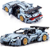 HIGH GODO Technic Car Building Blocks Set for Adults, 1465 Pieces 1:14 Super Sports Vehicle Model Building Kits, Racing Car Collectible Gifts for Men Teenagers Aged 14+
