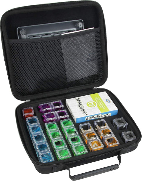 Hermitshell Hard Travel Case for ThinkFun Gravity Maze - Falling Marble Logic Game (Case for Gravity Maze, Black)