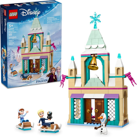 LEGO Disney Frozen: Arendelle Frozen Castle - Building Playset for Kids - Frozen Castle Toy for Fans with Princess Anna and Elsa Minidolls - 5 Year Old Girl & Boy Birthday Gift - 43265