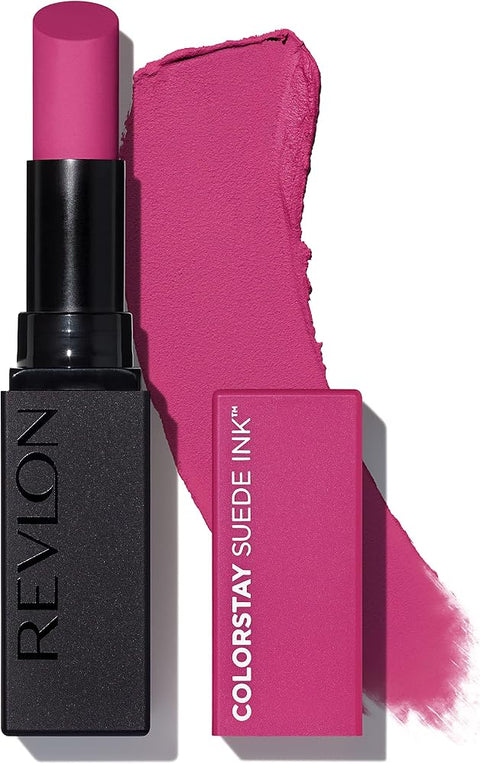 Revlon ColorStay Suede Ink Lipstick, 010 Tunnel Vision, 0.09 oz