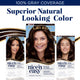 Clairol Nice'n Easy Permanent Hair Dye, 4 Dark Brown Hair Color, 3 Count