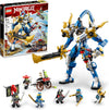 LEGO NINJAGO Jay’s Titan Mech 71785, Large Action Figure Set, Battle Toy for Kids, Boys and Girls with 5 Minifigures & Stud-Shooting Crossbow Playset