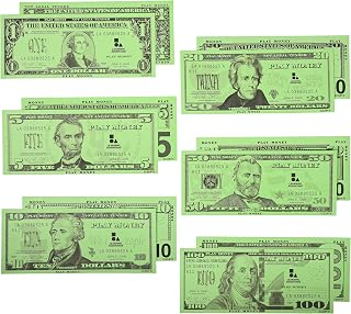 Learning Advantage Play Bills Set, Teach Money Math with Pretend Currency