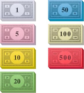 Money Compatible with Monopoly,2Packs