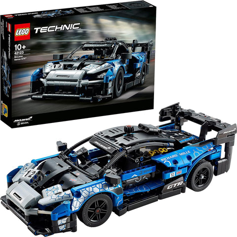 LEGO® Technic McLaren Senna GTR™ 42123 Toy Car Model Building Kit; Build and Display an Authentic McLaren Supercar