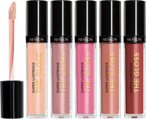 BIGTOPDEALSUSA Lipstick Gift Set, 3 Piece High Shine Lip Pack, Revlon Satin Ink 038 Citrine Queen, Satin Ink 011 Own It, Revlon Lipstick 017 Love Is On, Three Different Shades