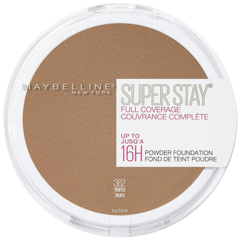 Maybelline Super Stay Full Coverage Powder Foundation Makeup, Up - 362 TRUFFLE (1 Count)