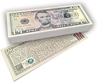 Lincoln Million Dollar Bill Gospel Tract (Pack of 100, NKJV)