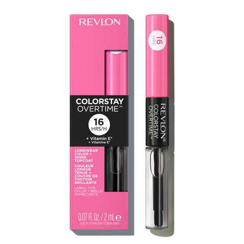 Revlon ColorStay Overtime Lipcolor, 080 Keep Blushing, 0.07 fl oz