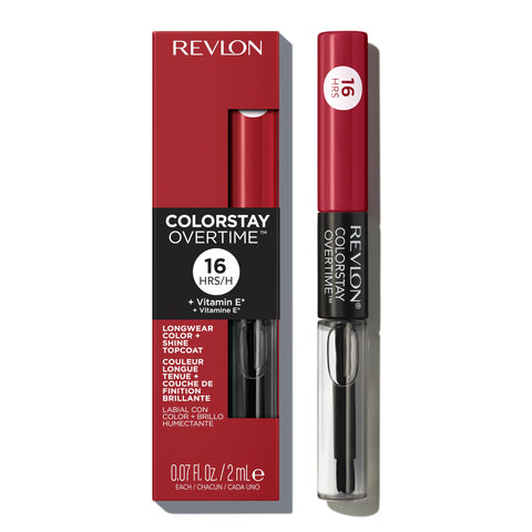Revlon ColorStay Overtime Lipcolor, 140 Ultimate Wine, 0.07 fl oz