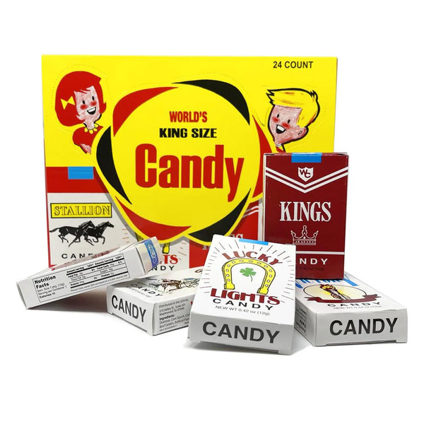 10 PACKS CANDY CIGARETTES